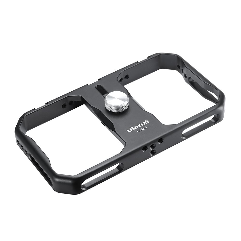 Ulanzi u-rig II, estabilizador de mano para fotografía de teléfono inteligente, agarre de Metal, plataforma de Video, soporte de trípode para iPhone Android, teléfono inteligente