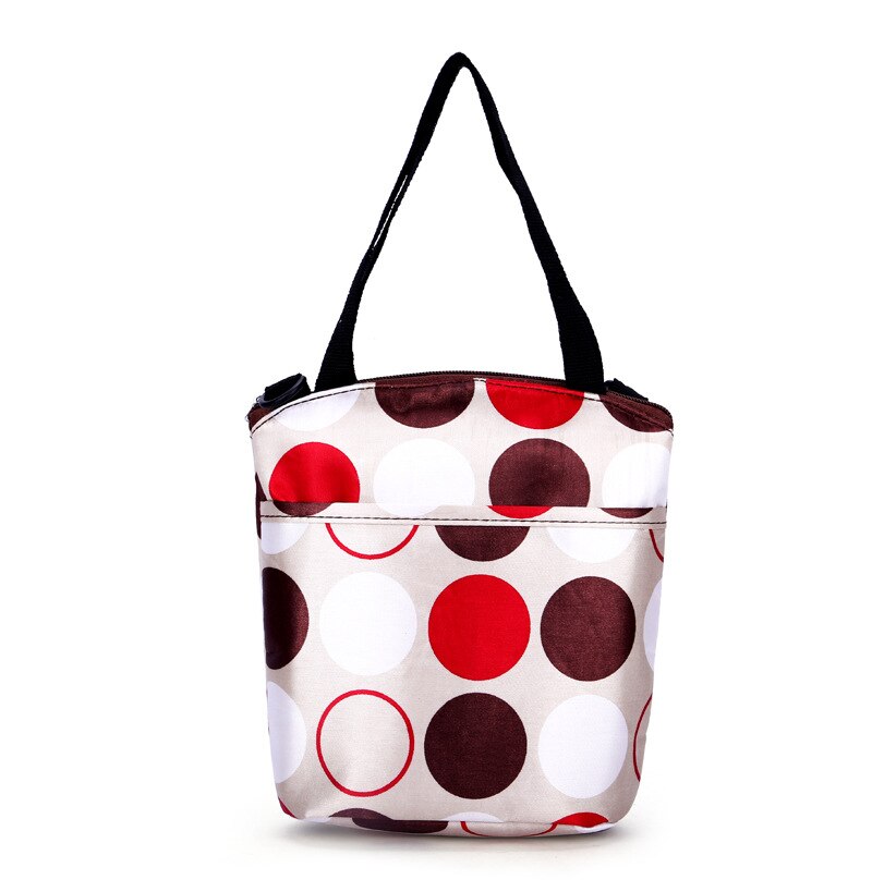 Multi-color Insulated Bottle Bag Breast Milk Storage Bags Messenger Simple Bag Lunch Bolsos Food Bolsas: Beige gardener