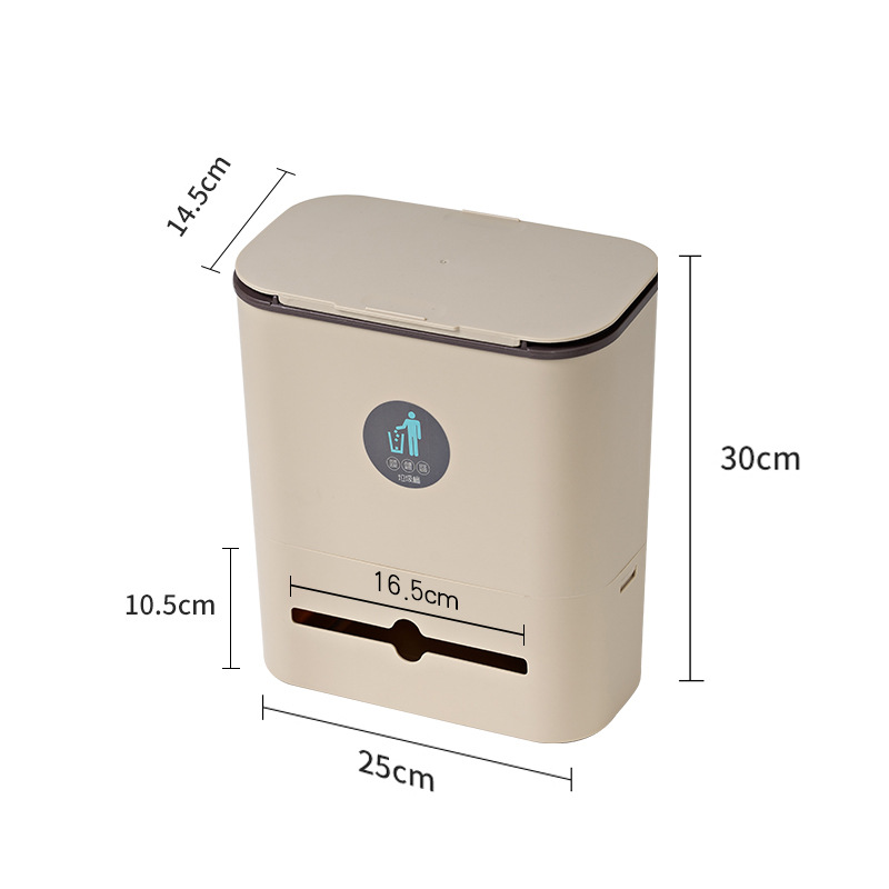 Wall Mount Household Tissue Box Desktop Napkin Organizer Towel Paper Storage Kitchen Hanging Tissue Container Wet Wipe Dispenser: 4