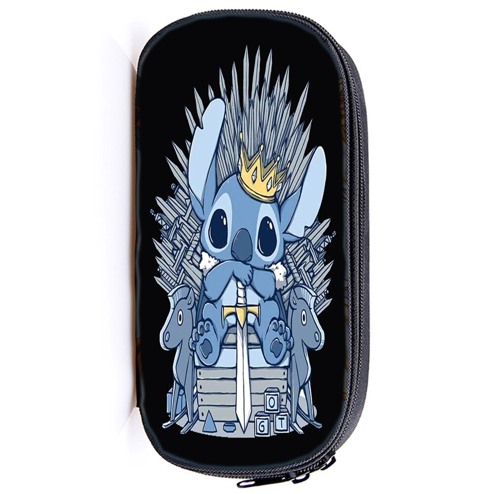 Stitch Eten Watermeloen Etui Jongen Meisje Briefpapier Zak Tieners Potlood Houder Kids Pen Zak Student Start School: 10