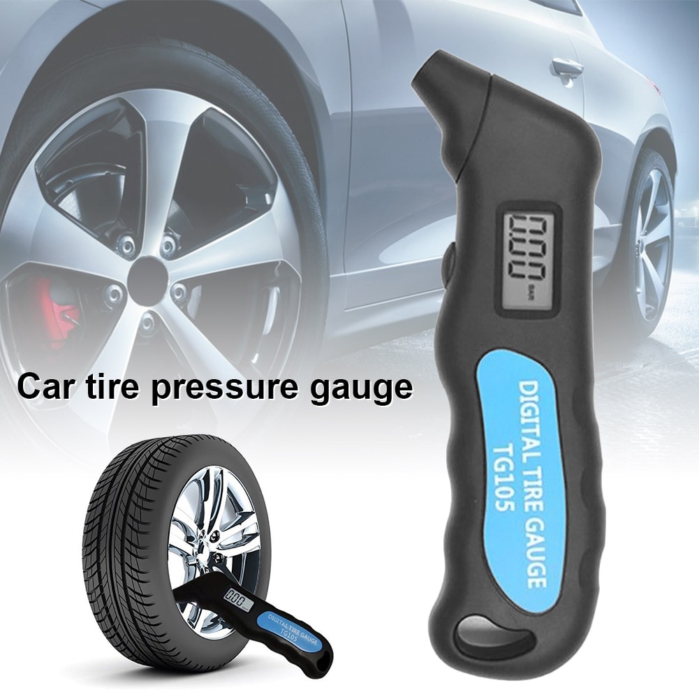 Digital Car Tyre Air Pressure Gauge Meter Manometer Barometer Tester AI88