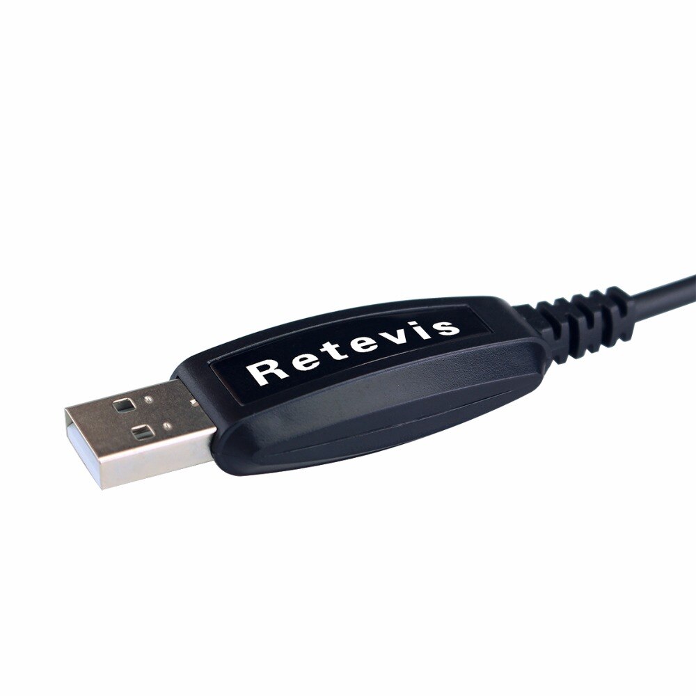 Pin USB Cabo de Programação para Retevis 2 RT3 RT3S RT8 RT52 MD-380 TYT Rádio DMR Digital Walkie Talkie J9110P