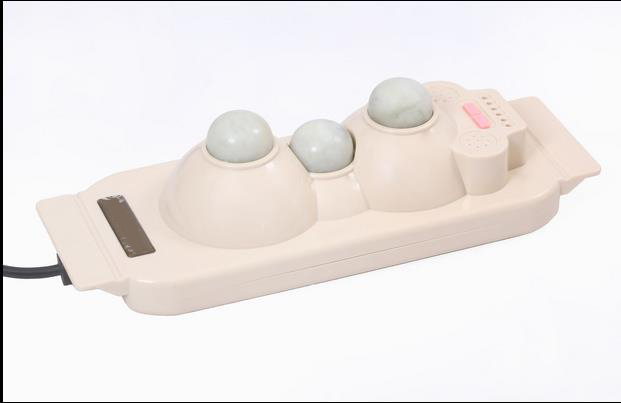Appareil de thérapie en pierre Germanium avec physiothérapie 3 tête de boule thermomètre protège-cou pour protéger la taille