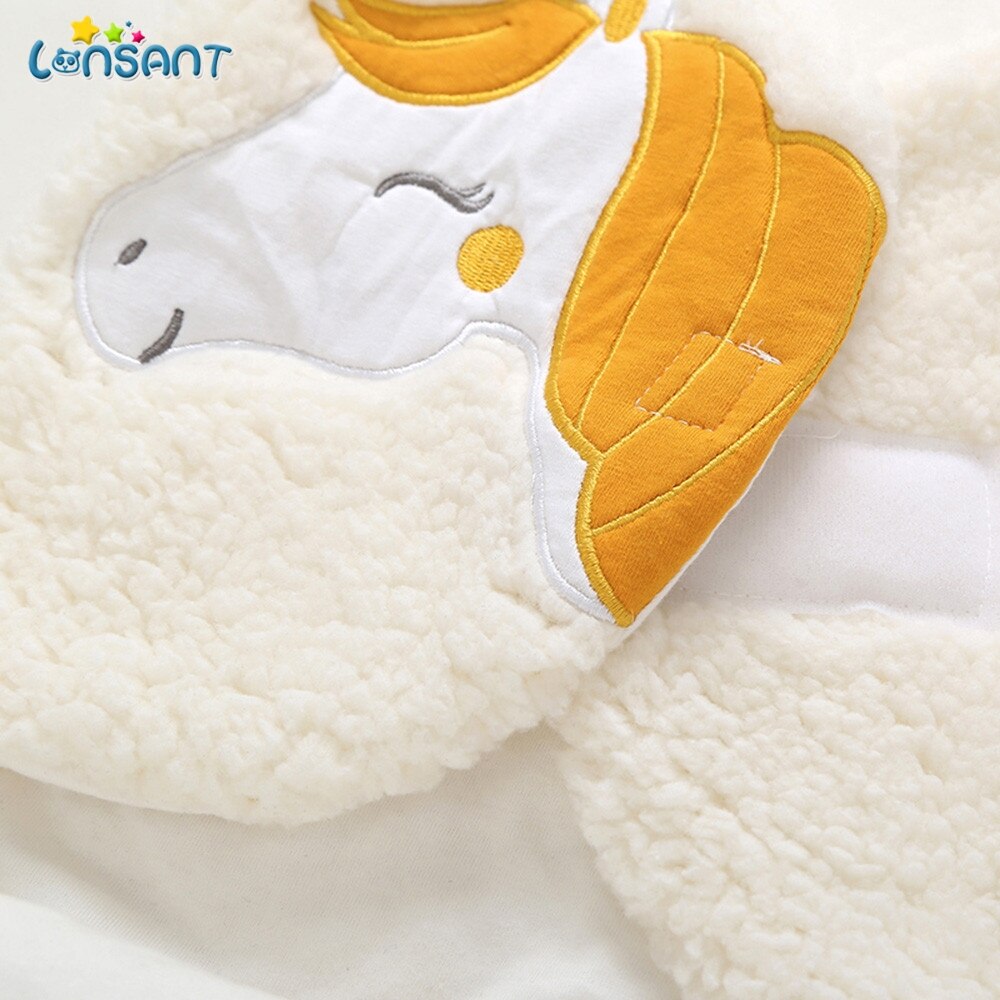 LONSANT Newborn Baby Girls Baby Footies Cotton Autumn Winter Newborns Printed Baby Boys Clothes Baby Clothing Suits N30