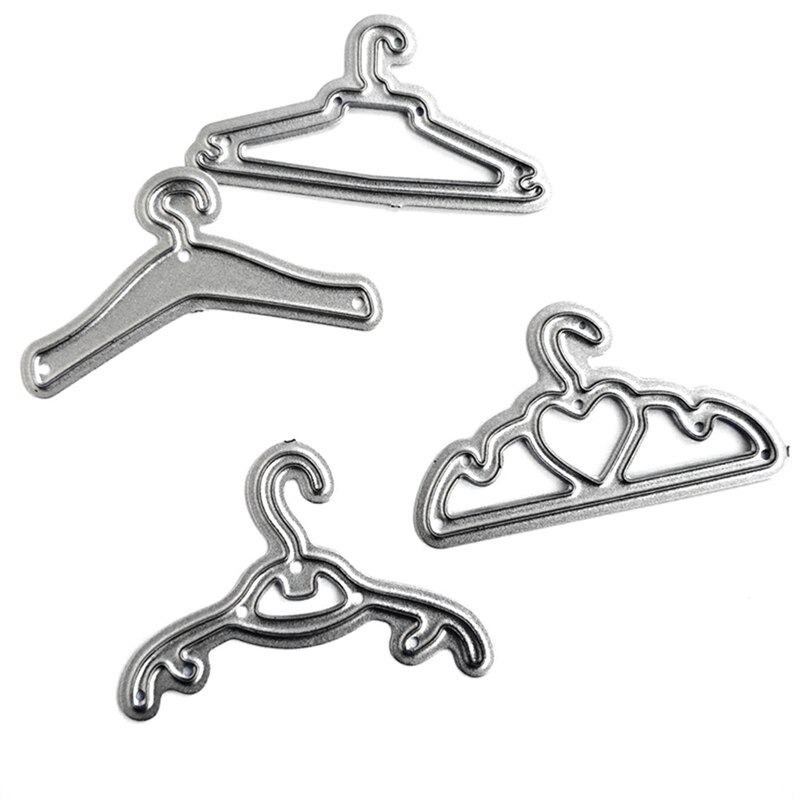 4PCS/Set Laundry Rack Scrapbooking DIY Album Christmas Wedding Cards Paper Die Metal Craft Stencils Punch Cuts Dies Cutting