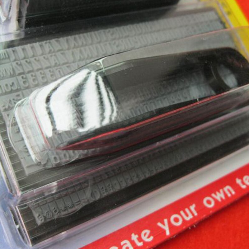 Shiny S-884 22x58mm Self Inking Rubber Stamp Custom Office Stationary Business Mini D-I-Y Set Stamper Printing Kit -FF