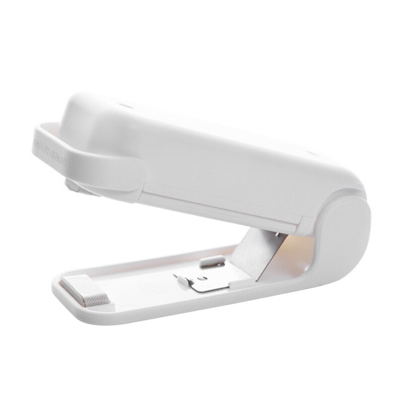 Zlinkj rosa mini forseglingsmaskin forsegler matsparer plast magisk forsegler bag capper håndtrykk uten batteri