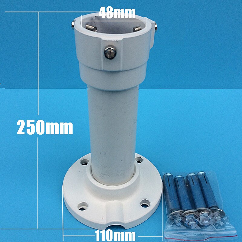 Turvavalvontakamera kattokiinnike hikvision cctv ptz kamera alumiiniseoksesta nostoteline valkoinen ds -1661zj