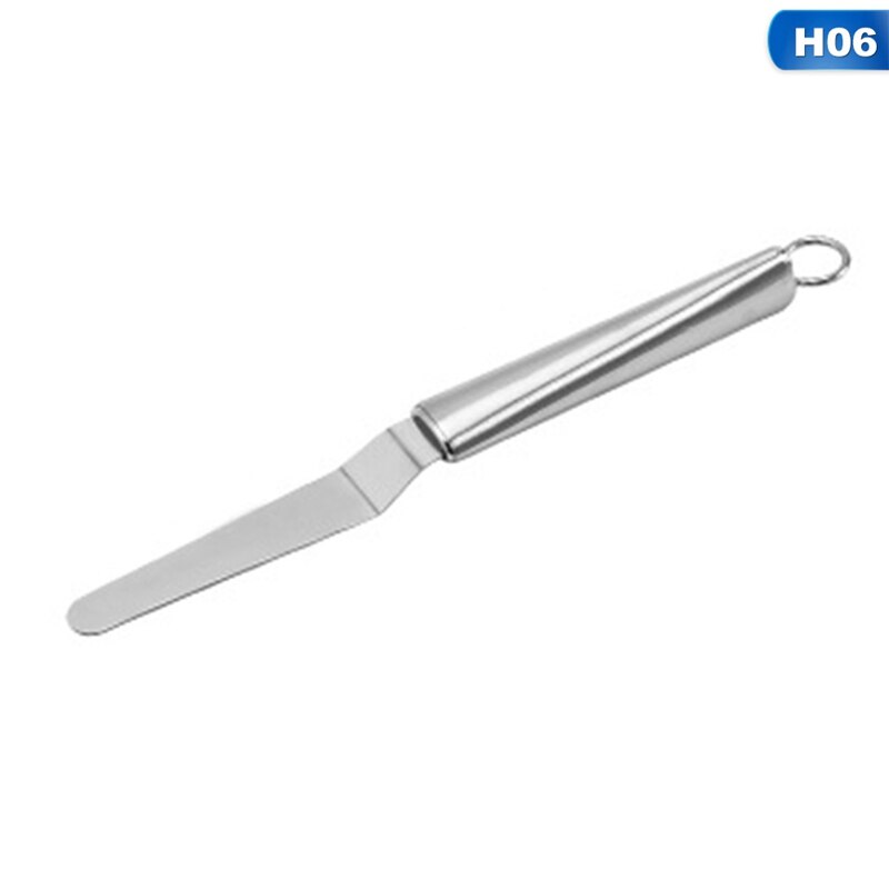 Stainless Steel Baking and Pastry Tools Portable Cream Spatula Cake Butter Kitchen Gadget Cake Decorating Tool: KN9609H06