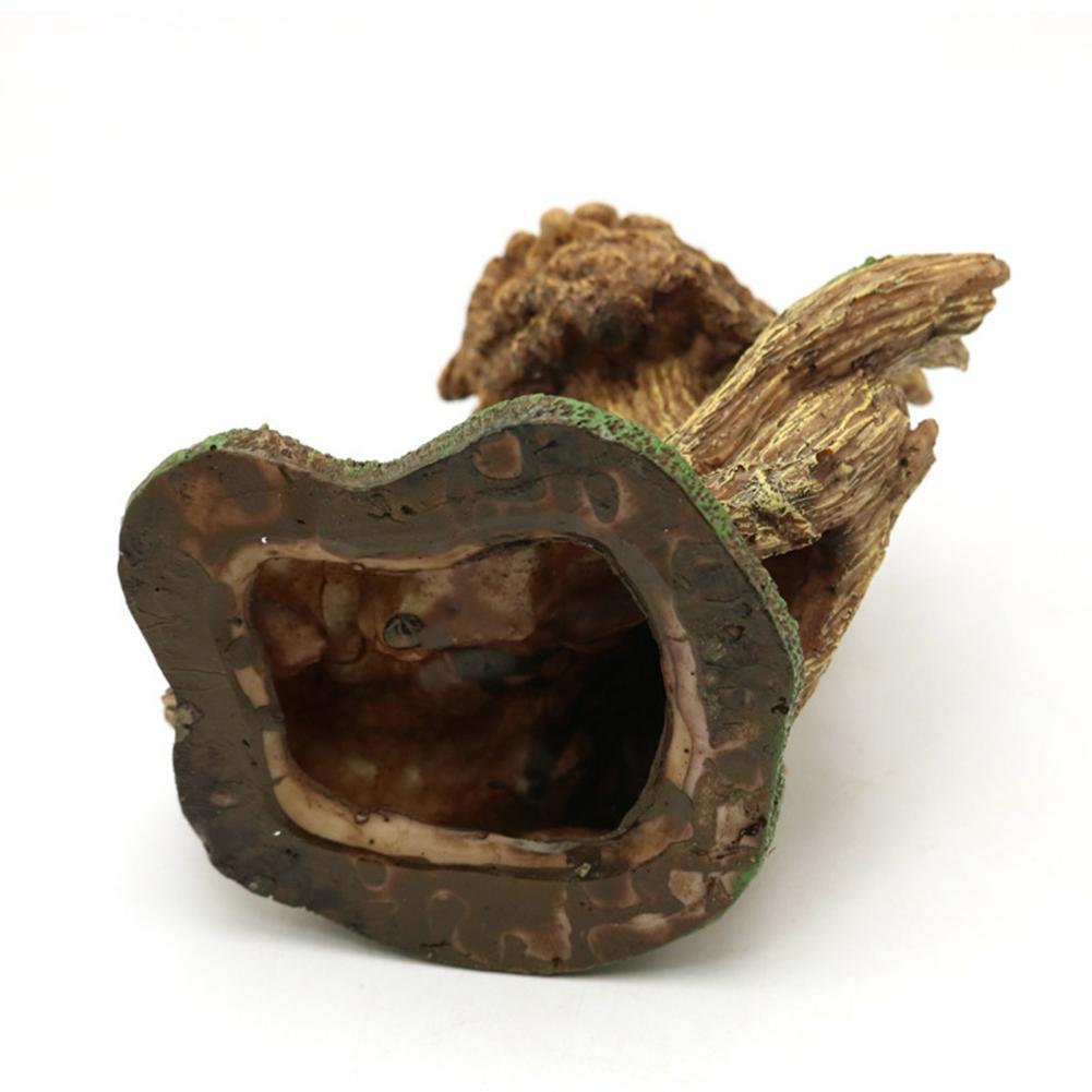 Fish Tank Ornament Compact Fish Tank Ornament Aquarium Landschapsarchitectuur Decoratie Cave Habitat Hars Rotstuin