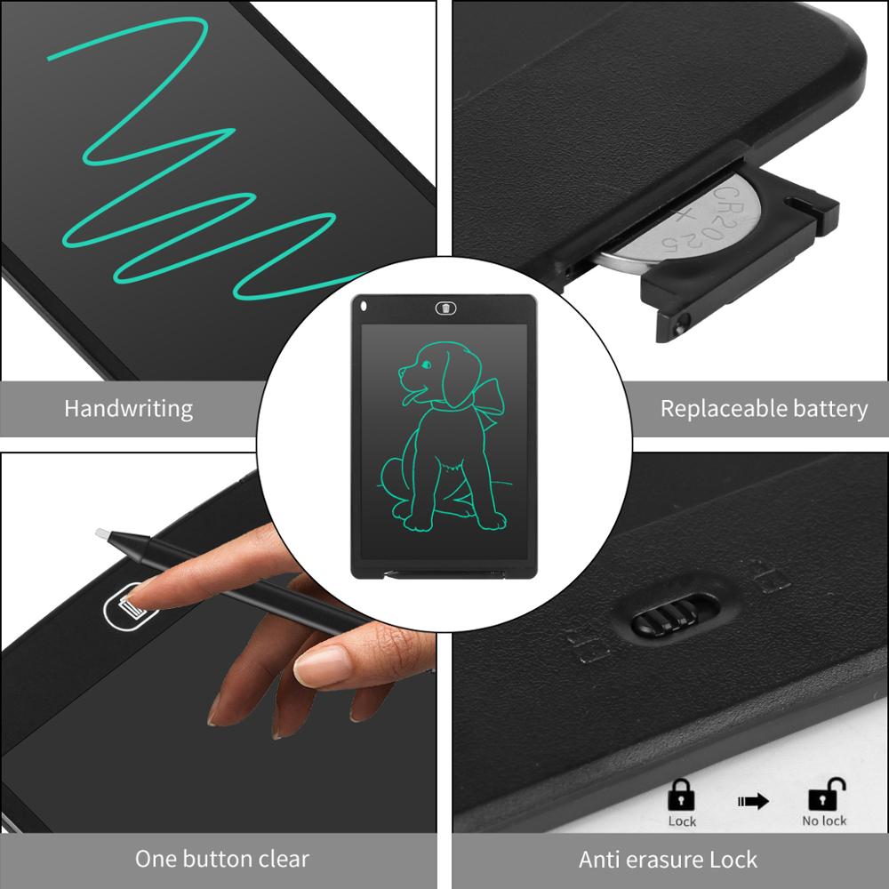 Lcd Tablet Elektronica Tekening Tablet Smart Lcd Schrijven Tablet Uitwisbare Tekentafel 12 Inch Licht Pad Handschrift