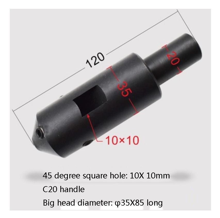 1pc Milling Machine Boring Bar C20 Shank Adjustable Boring Reaming Toolholder 45 Degree Thick Boring Tool Shank Lathe Tool: White