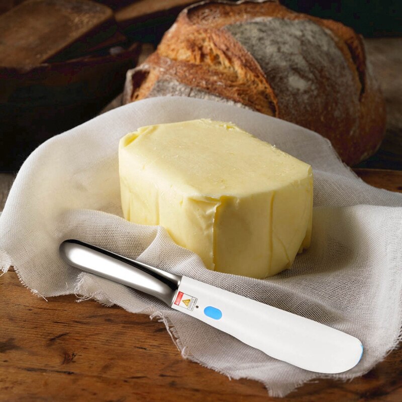 Rechargeable Heated Butter Cutter,Cheese Heating Knife,Automatic Heating Butter Cutter,Use for Home/Hotel/Kitchen