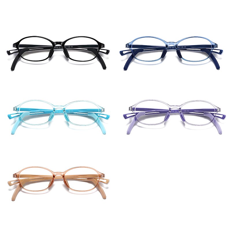 retro anti blått lys briller låve takrenne jenter datamaskin optisk silikon briller ramme briller beskyttelse  uv400 tr90