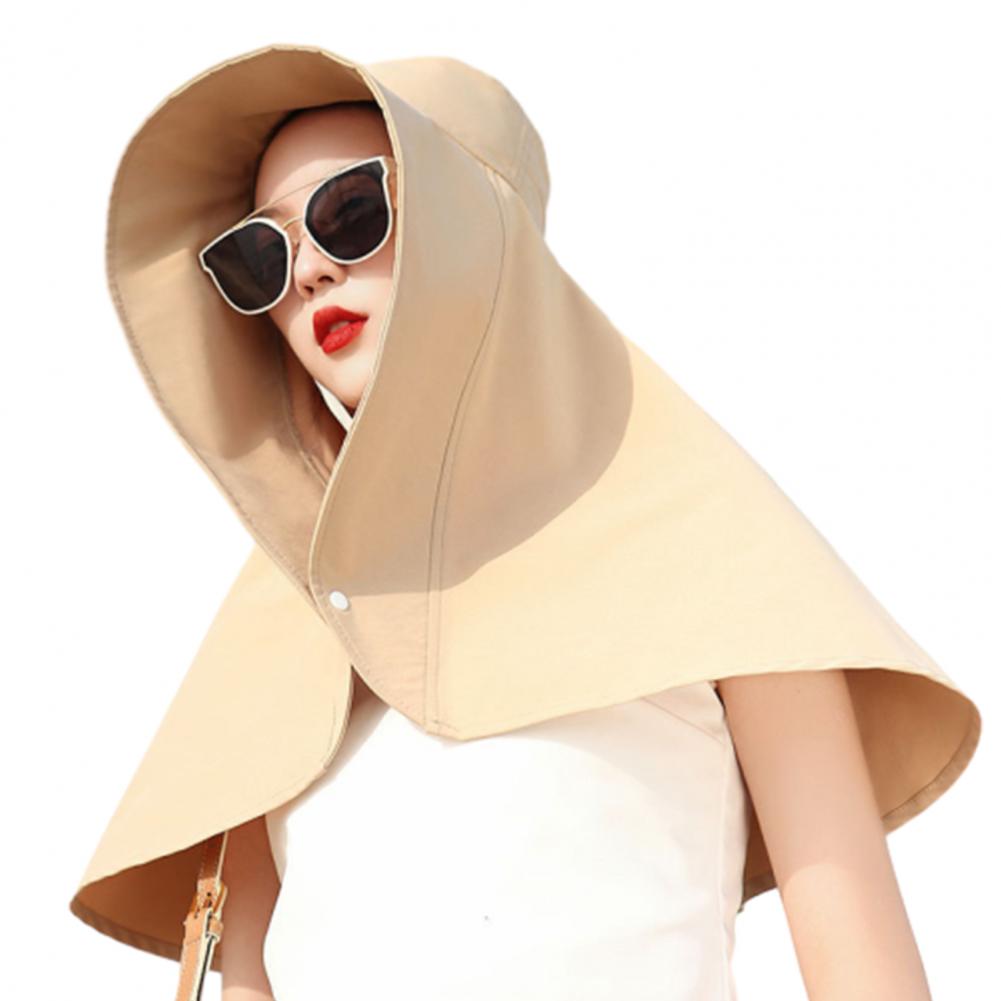 Zonnehoed met brede rand Vochtafvoerende zonnehoed met rand voor huidvriendelijk Ademende hoodiehoed voor sneldrogend comfort: YELLOW