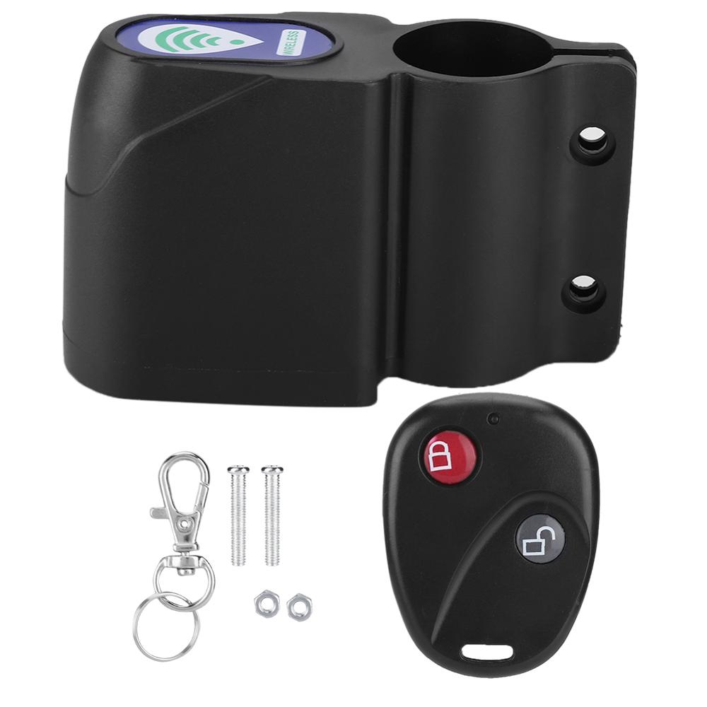 Draadloze Vibratie Alarm Lock Fiets Security System Met Afstandsbediening Anti-Diefstal Fietsen Accessoires