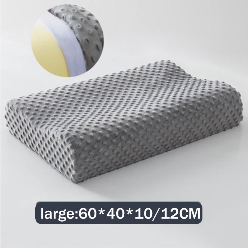 Sb Slapen Memory Foam Kussen Correctie Ergonomische Cervicale Kussen Comfortabele Nek Bescherming Geheugen Kussen Slaap Ademen: Lengthen Gray