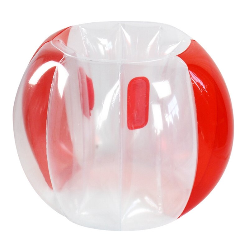 Menneskelig knockerball oppustelig kofanger boble fodboldbold udendørs legetøj oppustelig kofangerbold: Rød