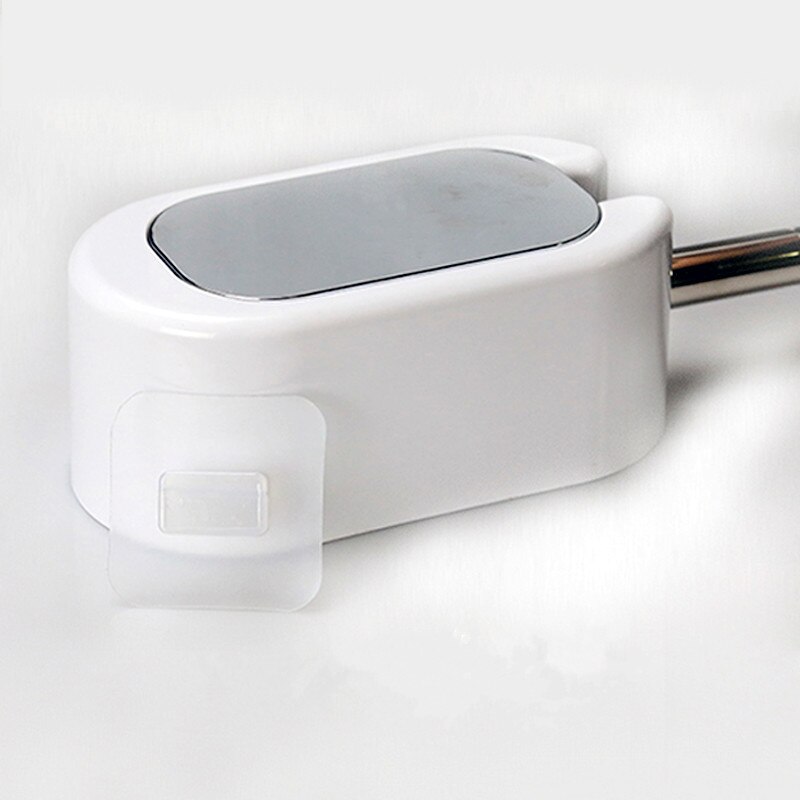 Escobilla de baño portátil de oro rosa de lujo, conjunto de herramientas de limpieza de inodoro, escobilla de baño colgante de pared