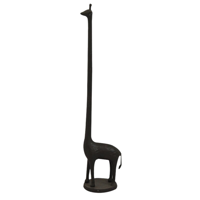Paper Towel Holder Free Standing Toilet Paper Holder Cast Iron Giraffe Paper Holder Versatile Decorative Bathroom Toilet Paper