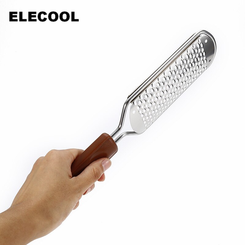 Elecool 1pc eksfolierende pedicure værktøj fod rasp pleje callus fødder fil hård hudfjerner glattere fjernelsesværktøj