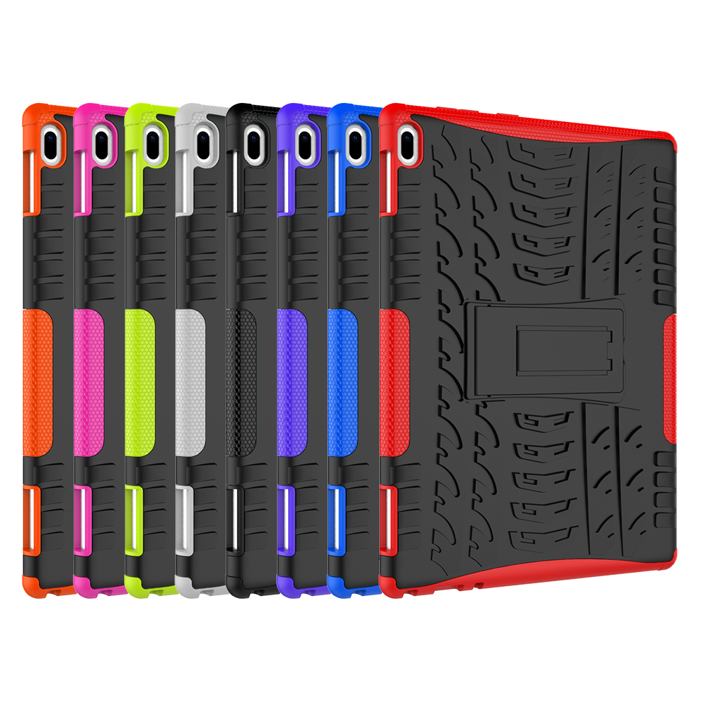 Silicone Case For Lenovo Tab4 Tab 4 10 X304L X304F X304N Hard PC Shockproof stand Cover Funda Tablet Hyun Stand Shell + pen