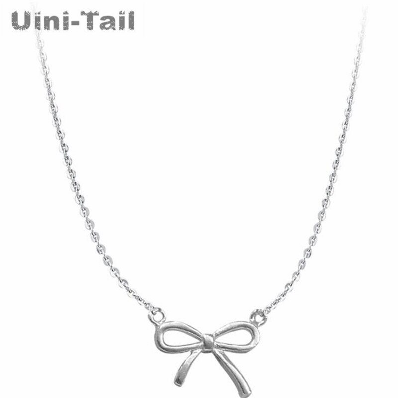 Uini-collier à pendentif en argent sterling 925 pour filles, bijou à la coréenne, tendance, adorable, , GN825