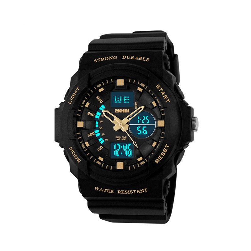 Kids Watches Sports Quartz Children Digital Watch Relojes SKMEI Brand Outdoor Quartz-Watches Boys Wristwatches: 1061 kids gold