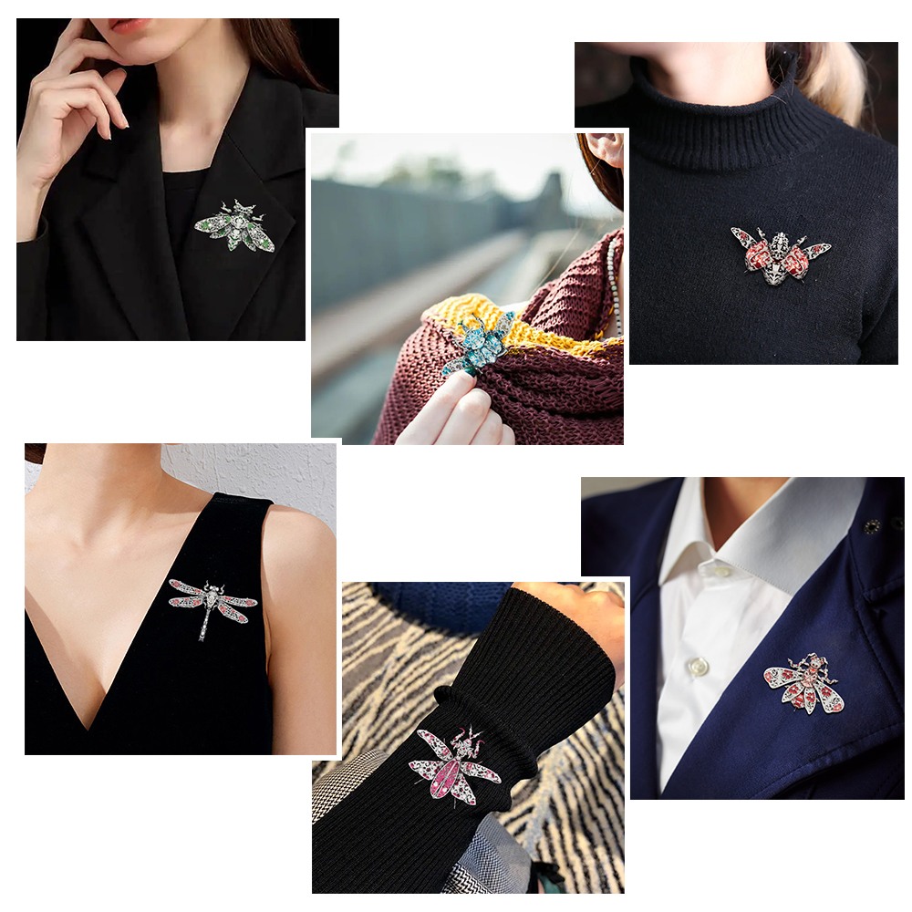 Piececool 3D puzzle metalowe broszka z owadami akcesoria zestawy modeli dla nastolatków DIY układanki zabawki łamigłówka