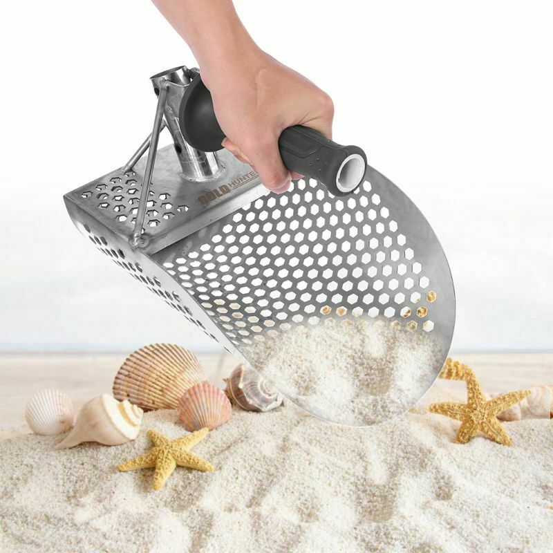 Upptäcka guldgrävande spade sand skopa undervatten liten metalldetektor hållbart korrosionsskydd rostfritt stål tillbehör verktyg