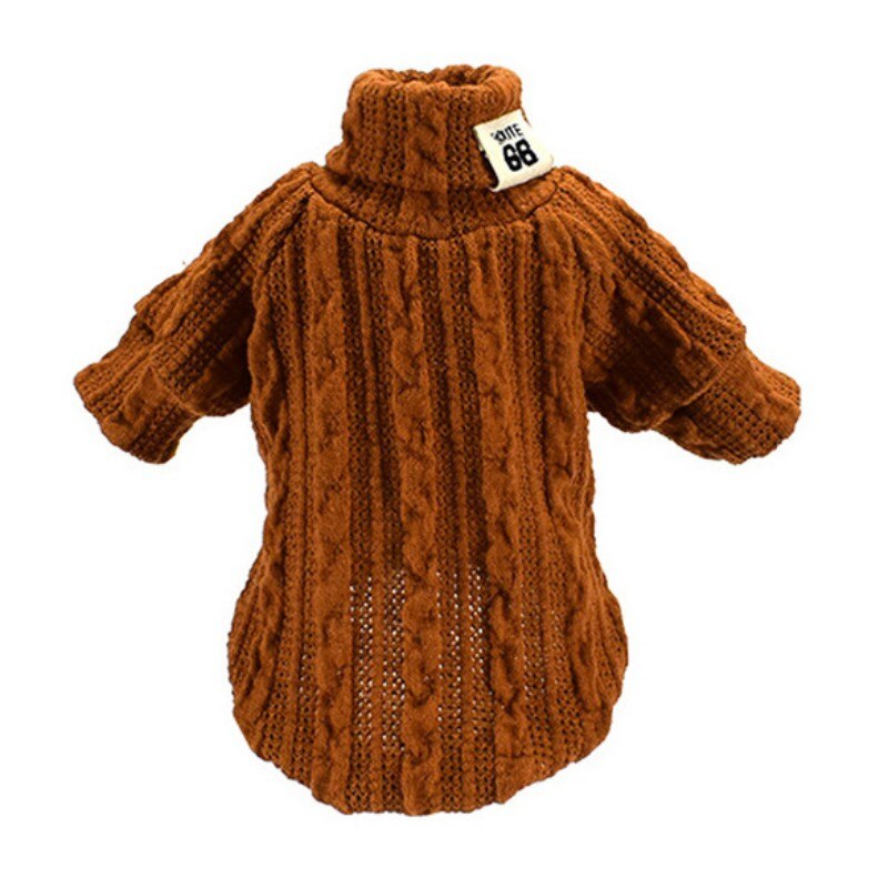 Honden gebreide truien winter warme kleding huisdier hond puppy gezellige jas kleding