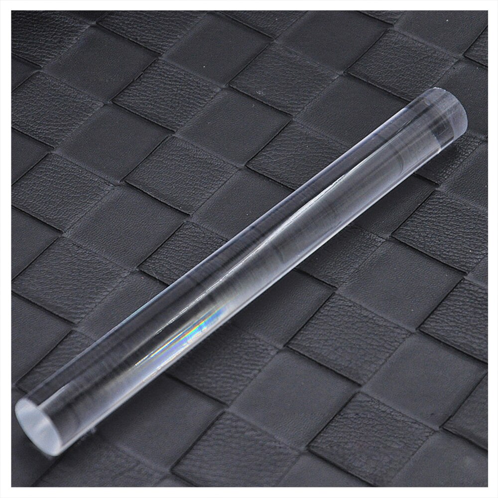 Neue Transparent Acryl Feste Rolle Ton Roll Fondant Backen Gebäck Roller Backen Zubehör