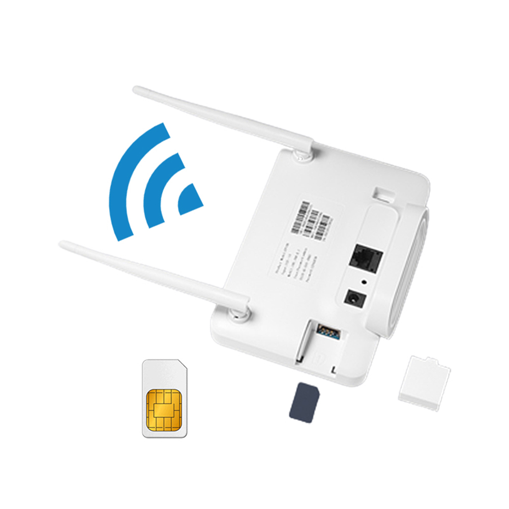 4g lte cpe routermodem extern antenn 4g routrar trådlöst modem med simkortsplats eu-kontakt för hemresor arbete