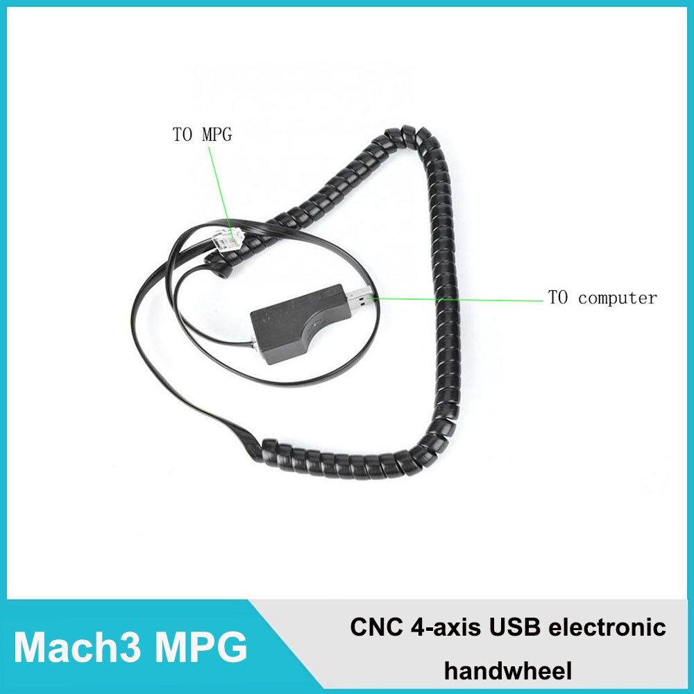 MACH3 4-Axis Elektronische Handwiel Usbcnc Industriële Handbediening Pulsgenerator Handleiding Pulsgenerator