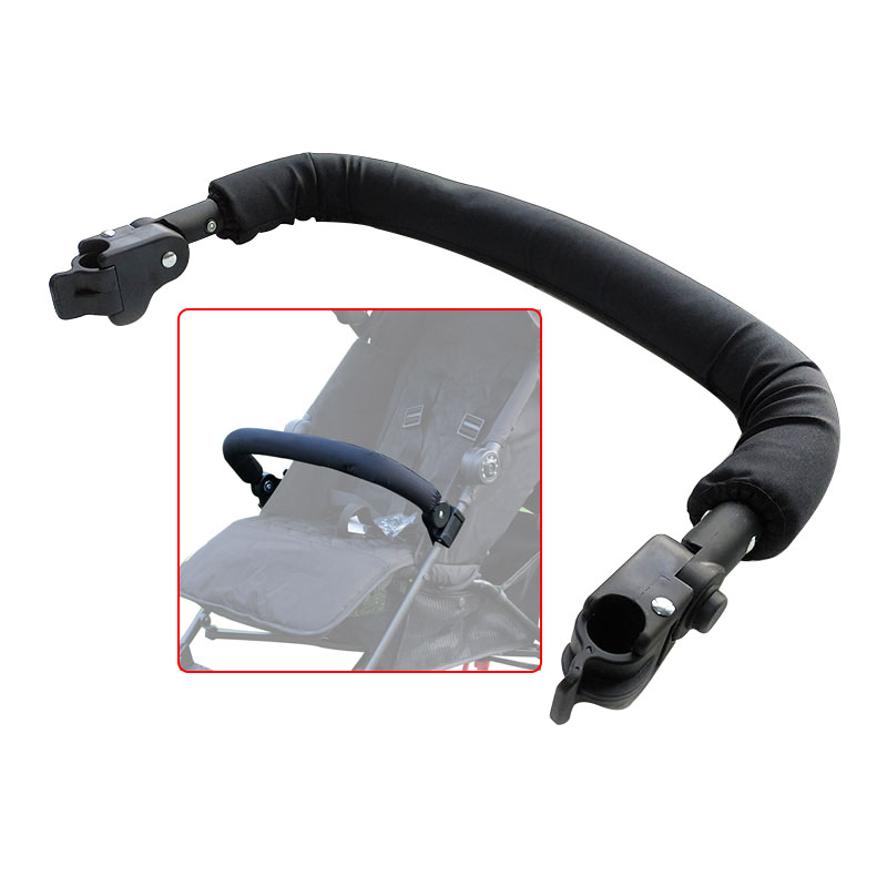Barra parachoques para Buggy Compatible con Mac Laren Techno Xt Xlr Series, reposabrazos ajustable, barra de seguridad Universal, accesorios para cochecito