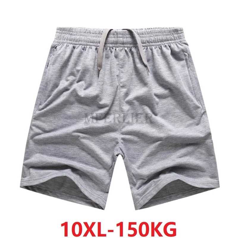 Letnie spodenki w dużych rozmiarach męskie spodenki bawełniane soprts 7XL 8XL 10XL duża wyprzedaż tanie spodenki nadwymiarowe wygodny miękki luźny 150KG 66