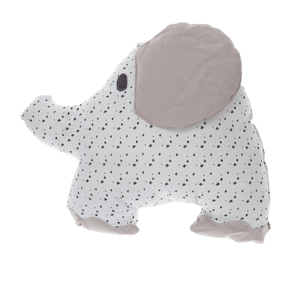 Ensemble de literie pour bébé, coussin de dossier souple, en forme d&#39;éléphant, Protection autour du lit, 6 pièces