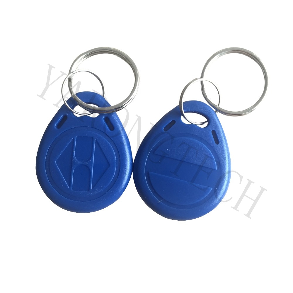 RFID 125KHz Writable Rewrite EM4305 Proximity Access control ID tag keyfobs token -100pcs