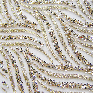 Tissu africain à paillettes pailletées 1 pièce | Maille Tissu or brillant, vêtements de fête Transparent, Sari indien, Tissu couture Tecidos: Gold / 90cmx145cm