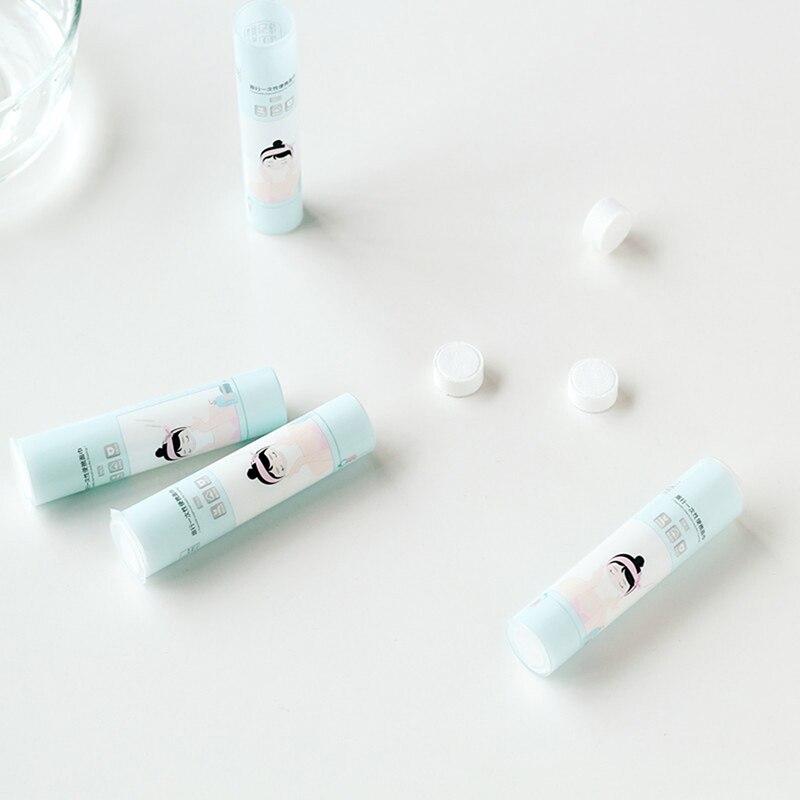 10 stuks draagbare reishanddoeken van gecomprimeerd katoen, uitbreidbaar, mini gezichtsverzorging, gezonde magische handdoek voor buitensporten, reisaccessoire