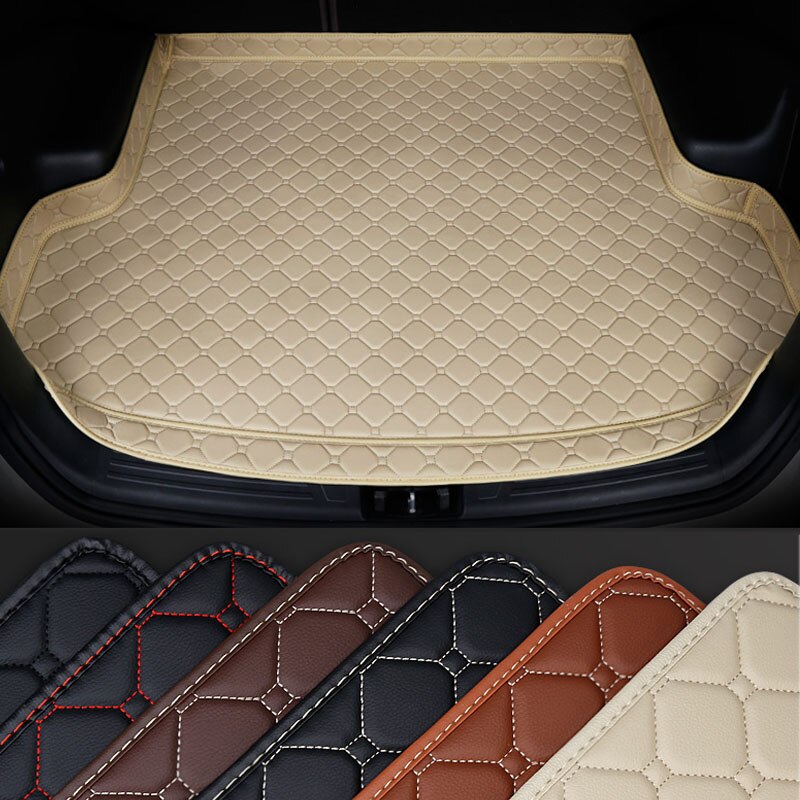 Kofferbak Mat Voor Hyundai Santa Fe Modificatie Kofferbak Pat Bescherming High-Side Waterdichte Auto Decoraties
