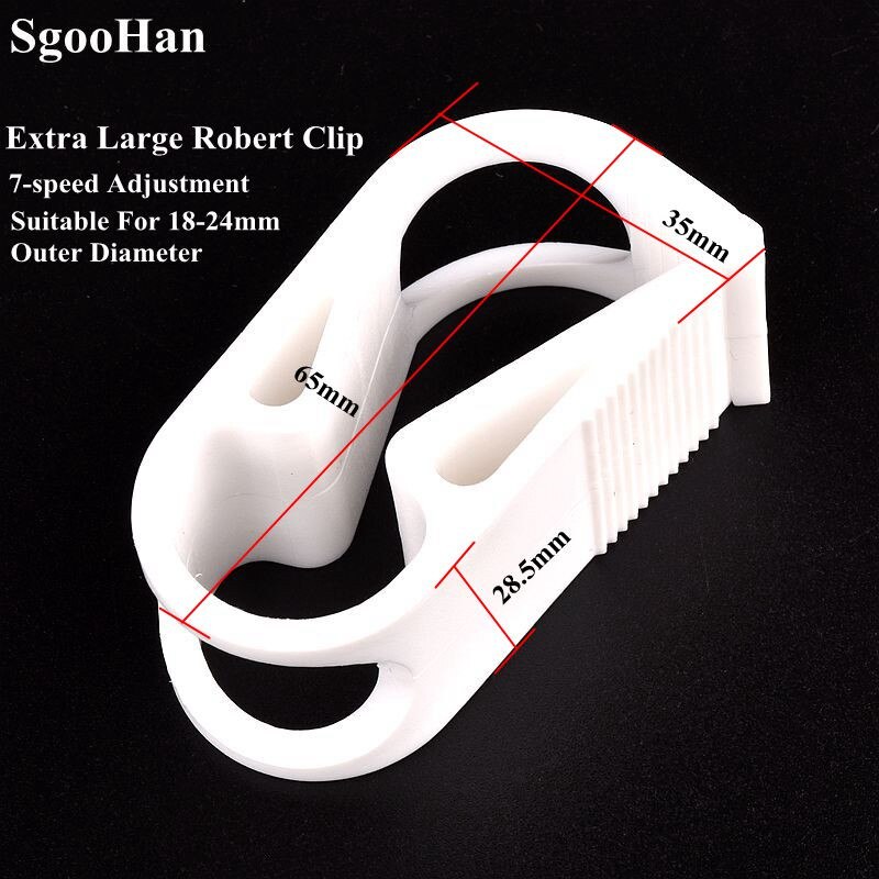 1~10Pcs Hose Flow Regulator Robert Clip Water Stop Clip Bottle Flow Rate Adjustment Switch Damper Aquarium Fish Tank Adapte: 1pc / Extra Large