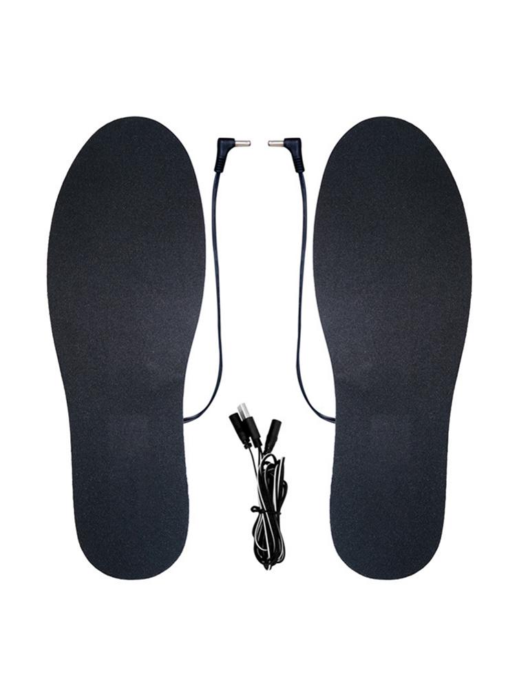 Elektrisch beheizbare einlegesohlen, usb-wiederaufladbar, waschbar, beheizbare schuhpolster, fußwärmer, sockenpolster, thermosohlen, 36-46 meter lang, für camping