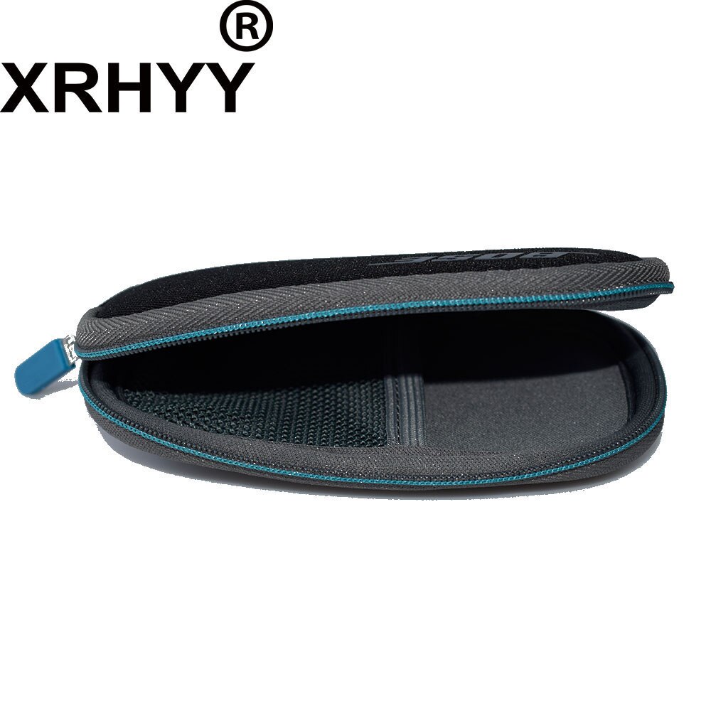 XRHYY Zipper Carry Case Storage Cover Bag Pouch For Bose QC20 QC 20 QC20i QC 20i QuietComfort 20 Headphones -Black