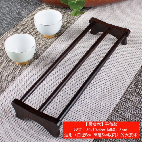 Porte-tasses en bois, décoration de la maison, égouttoir, porte-tasses de séchage, support de rangement, porte-gobelets, étagère d&#39;organisation: B 01