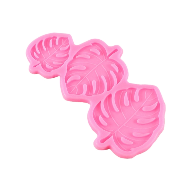 Monstera Leaf Shape Silicone Mold Decorative Pendant Mold Handmade Epoxy Silicone Mold Epoxy Resin Molds Making Crafts
