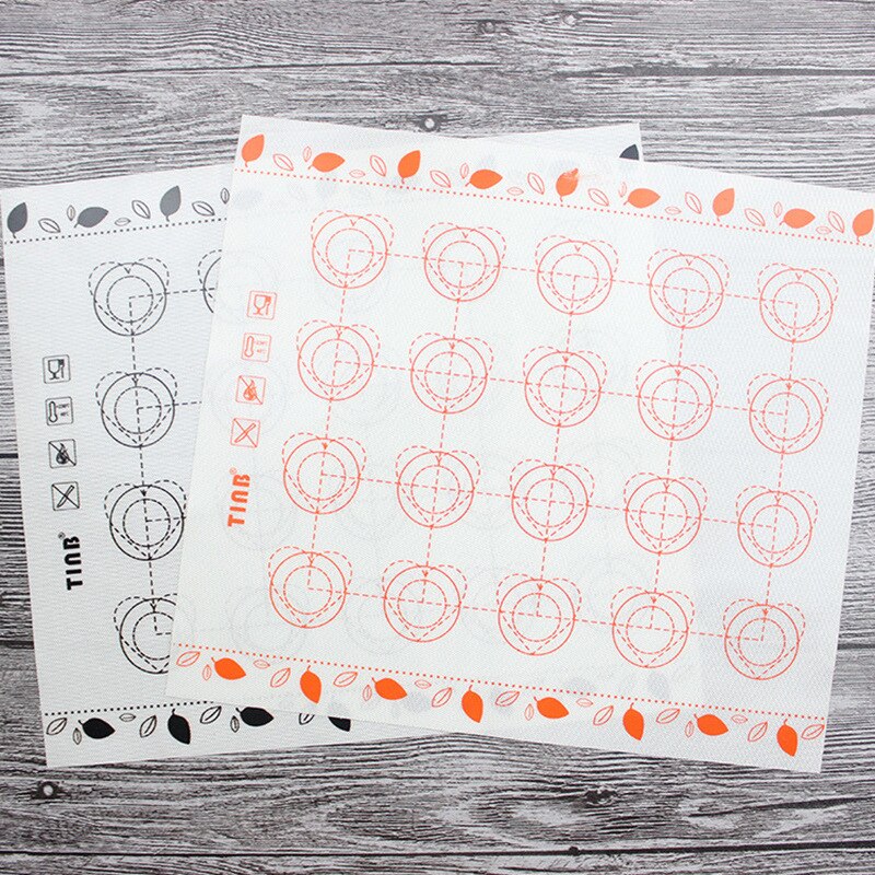 Deeg Gebak Cake Vel Bakvormen Bakken Mat Macarons Non-stick Pasta Tool Cake Maken Gereedschap Rolling Pad Gebak Oven