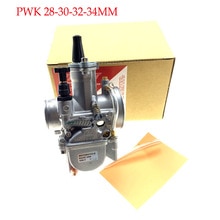 Jingbin pwk 28 pwk 28 30 32 34 mm karburator motorcykel atv buggy quad go kart dirt bike jet boat fit 2t 4t jog dio