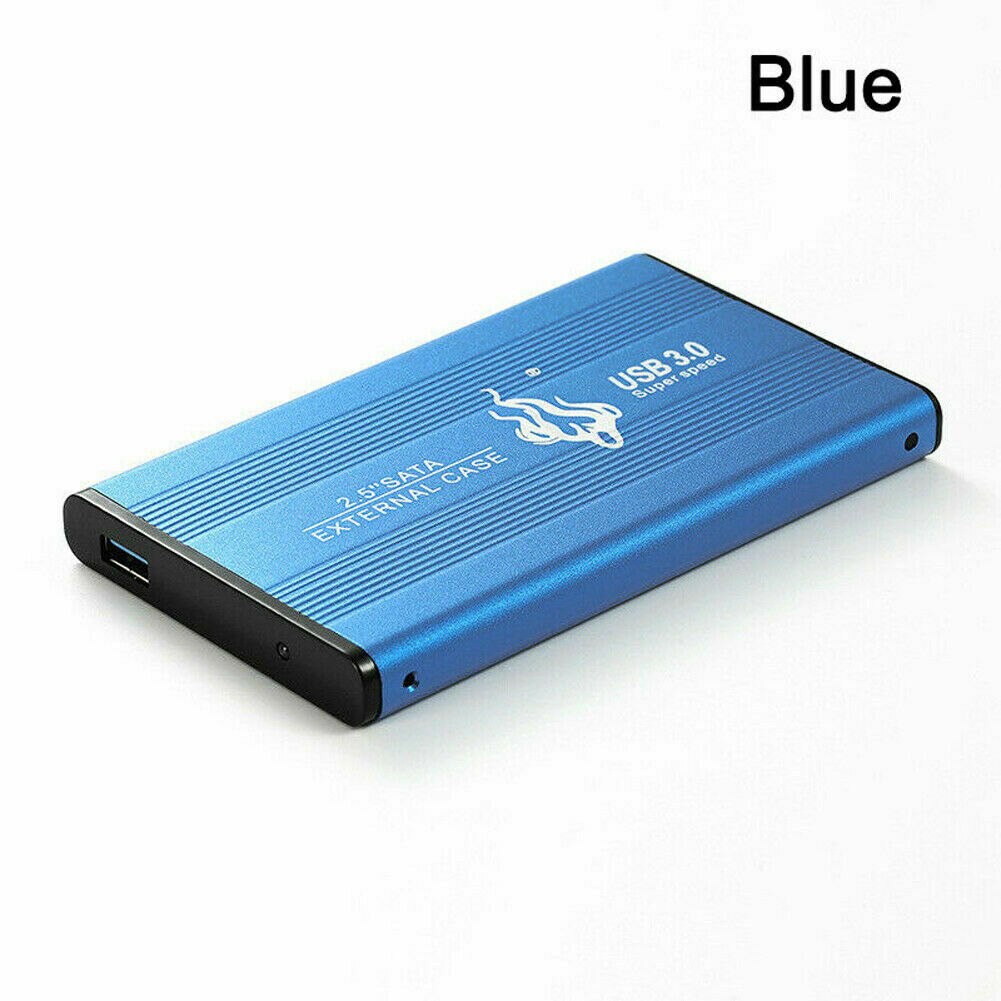 2TB USB 3.0 External Hard Drive Disks HDD 2.5'' For PC Laptop Desktop Portable #50: Blue