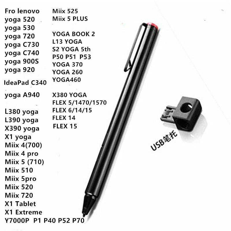 Originele Stylus Lenovo Thinkpad Pen Pro Voor Thinkpad X1 Yoga Gen 2/3/4/5, x1 Extreme Gen 2/3 4X80H34887